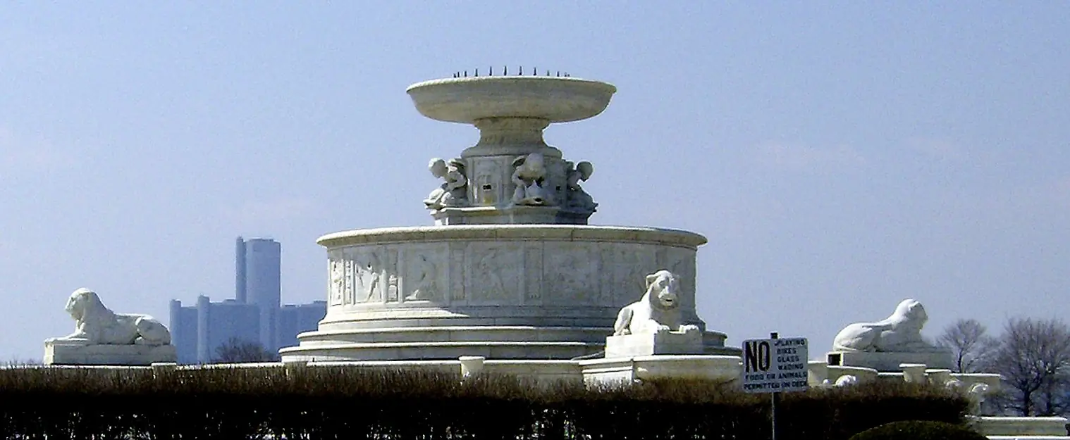 James Scott Fountain   Detroit Michigan