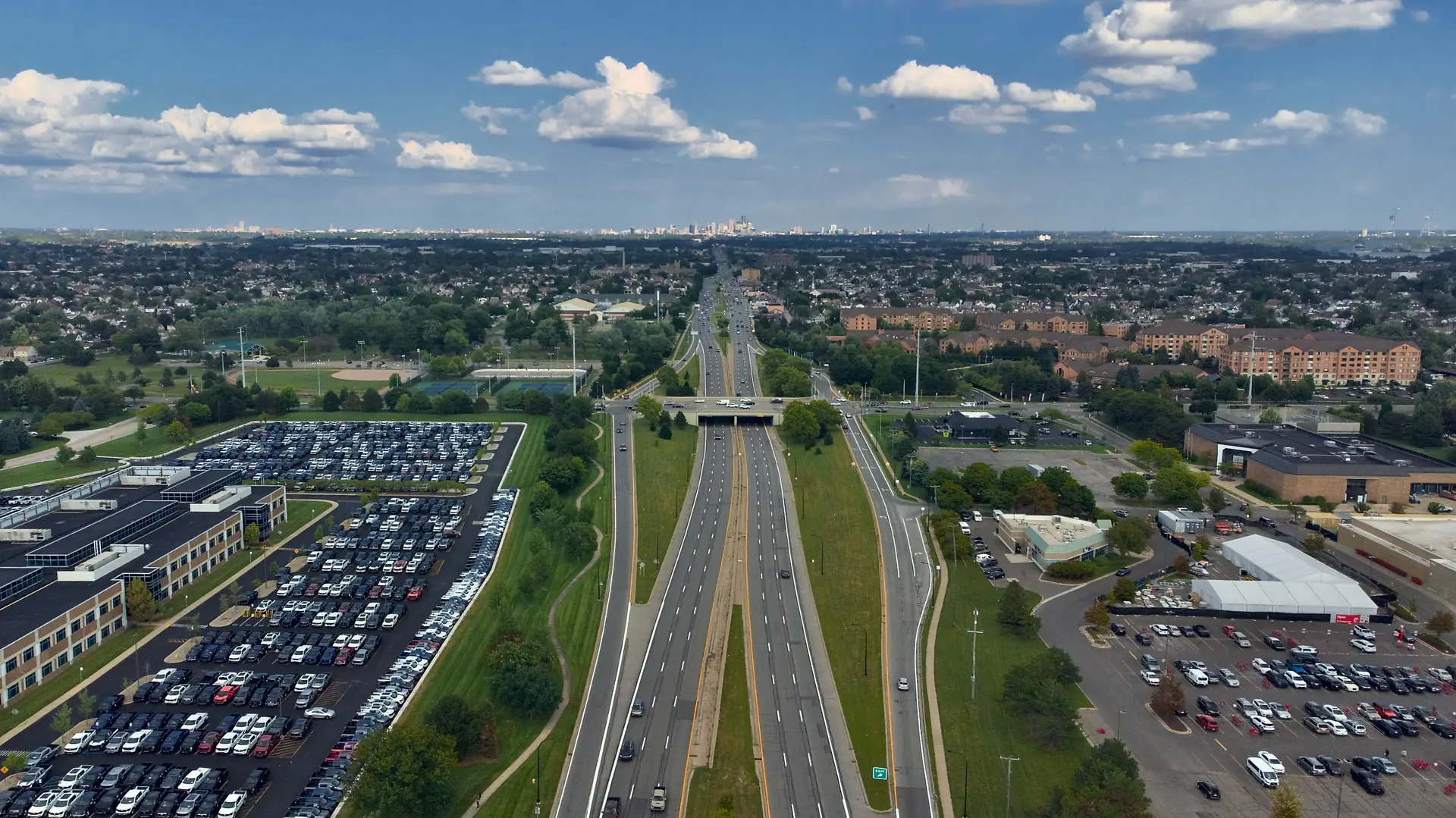 Metro Detroit from Dearborn 2022