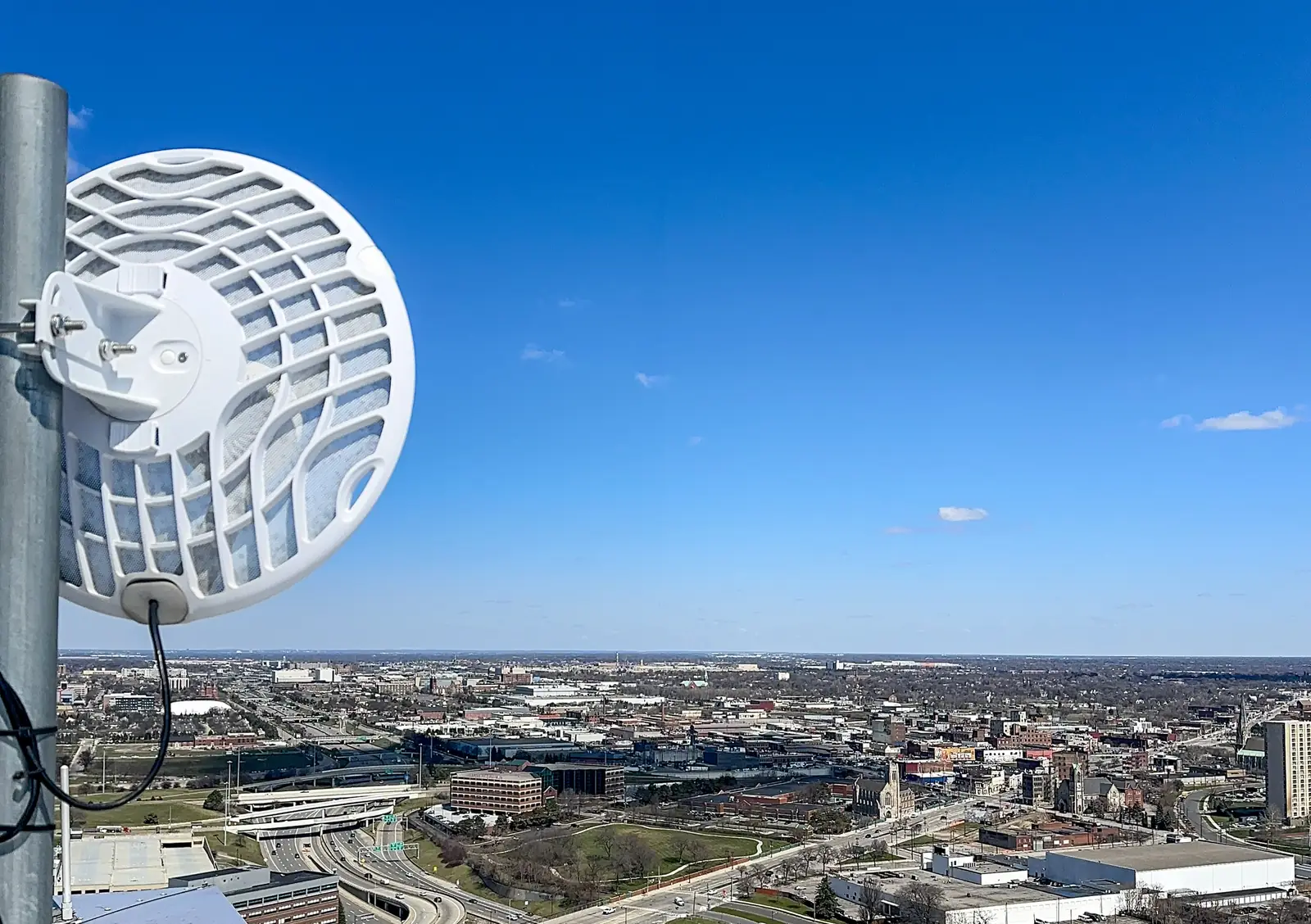 Cronus point-to-point wireless radio in Detroit